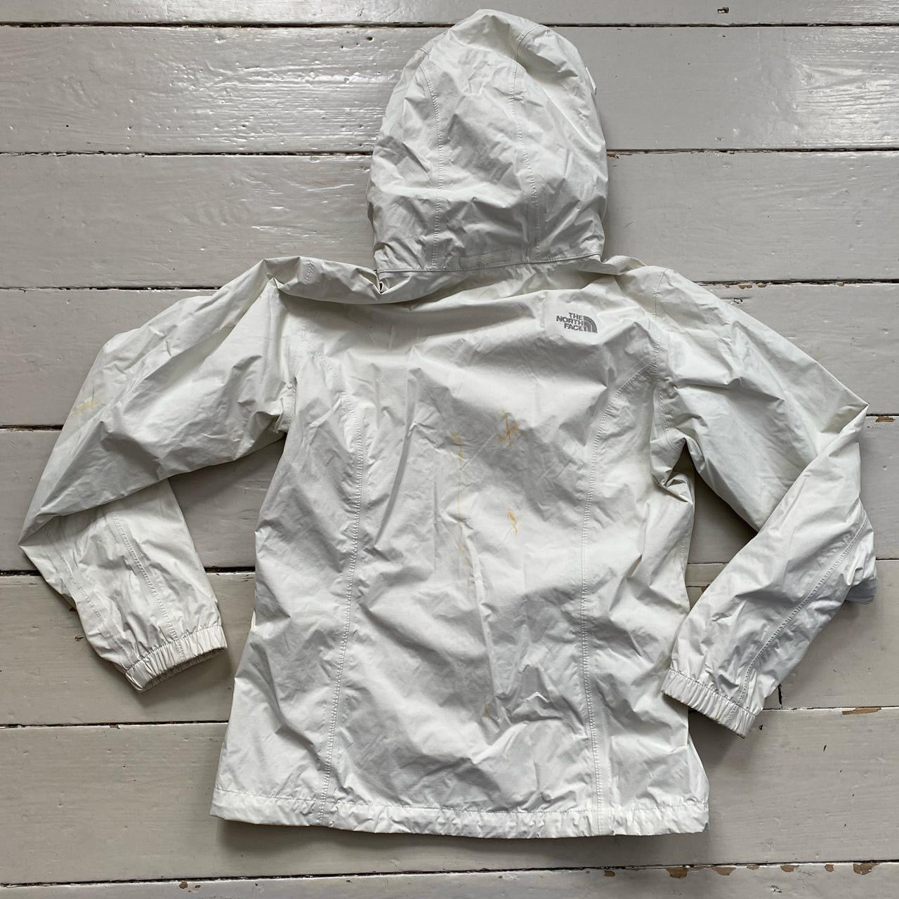 The North Face White Jacket Womens (Large)