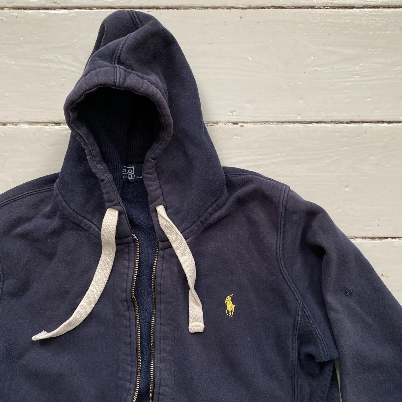 Ralph Lauren Polo Navy Hoodie (Small)