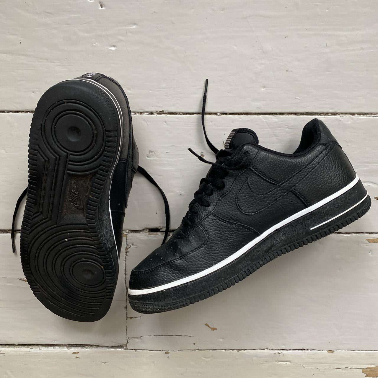 Nike Air Force 1 Black and White (UK 9.5)