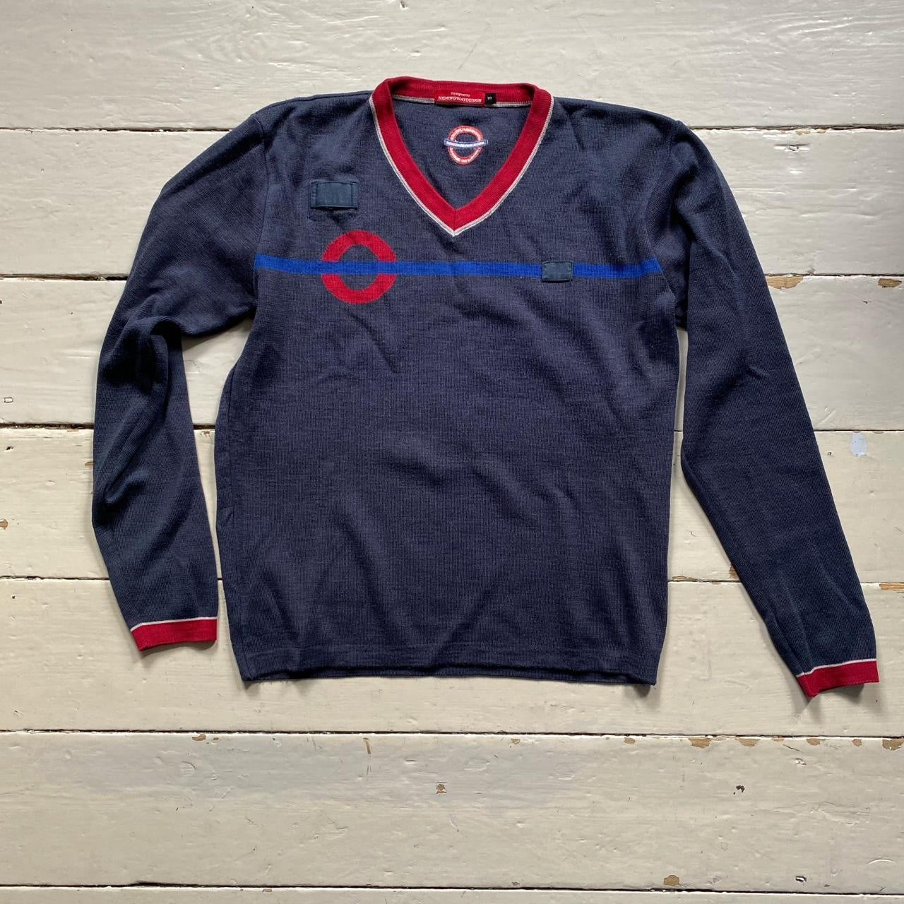 Utility Workwear V Neck Jumper (S)
