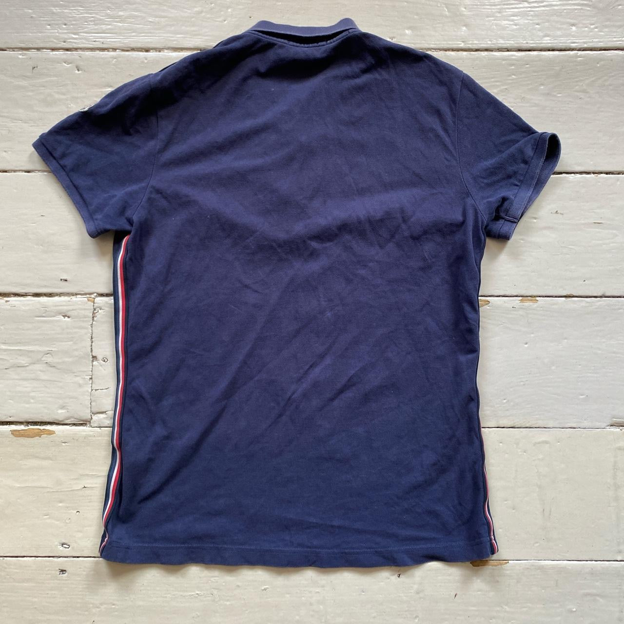 Moncler Navy Polo Shirt (Large)