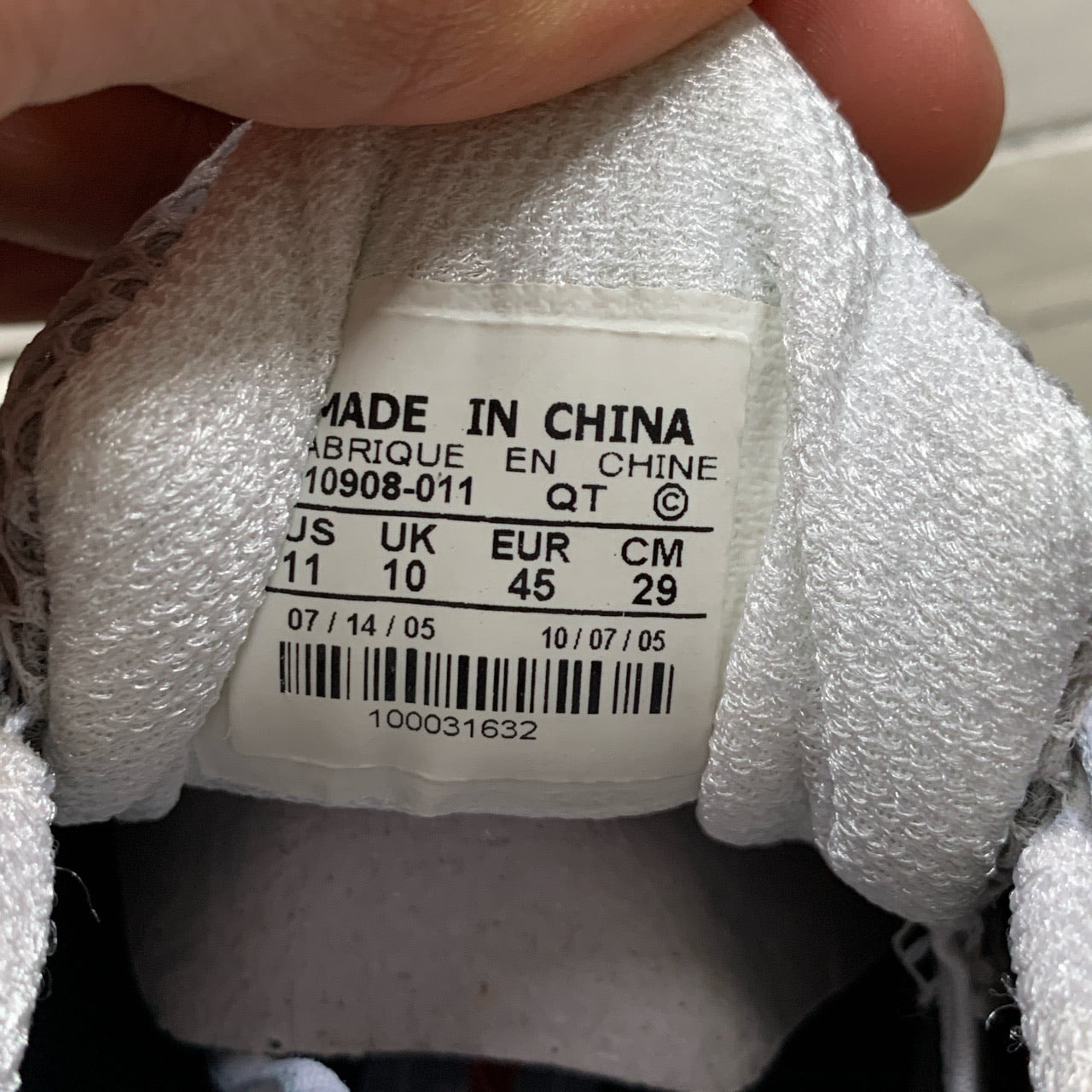 Nike Air Max 360 Deadstock Silver Bullet (UK 10)