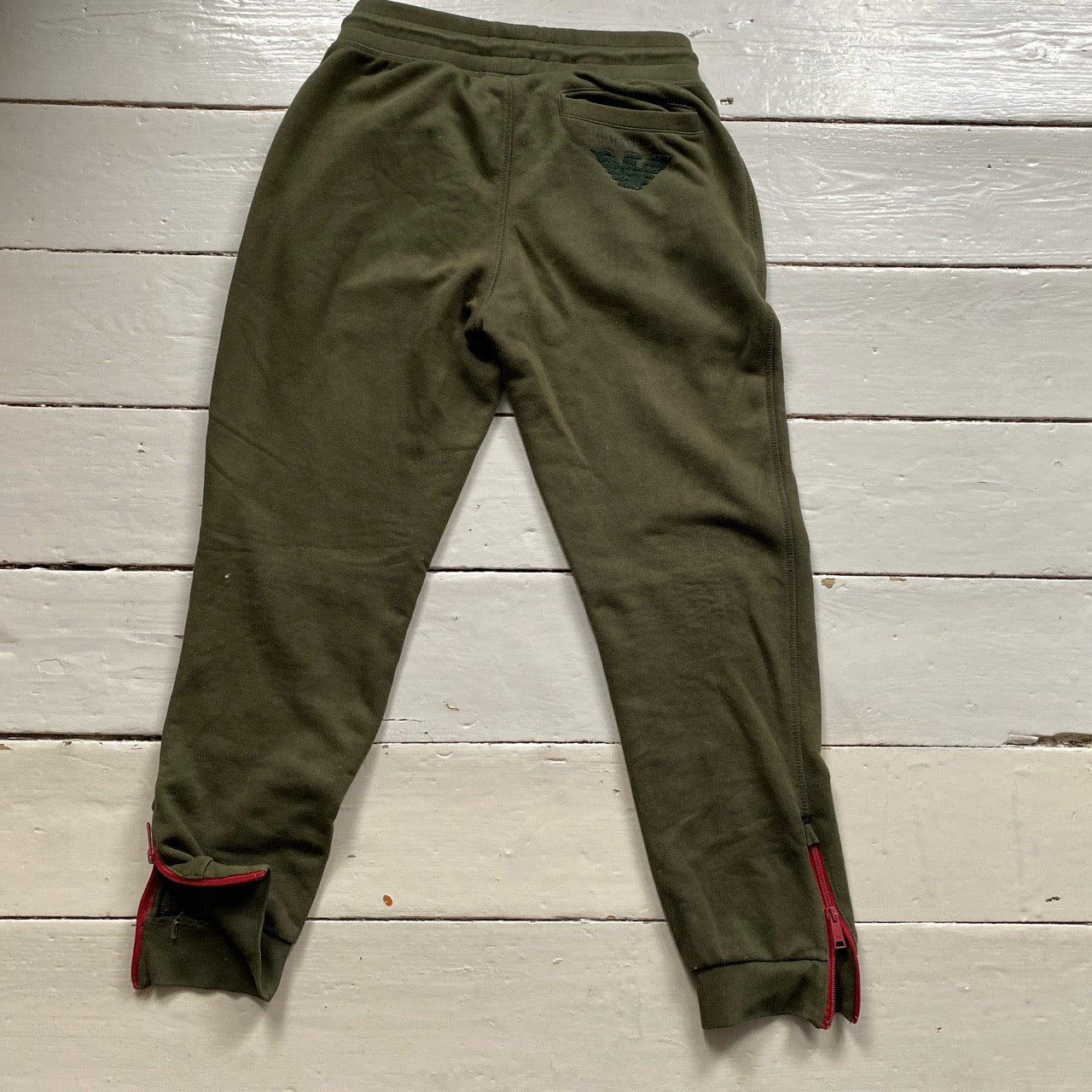 Armani Olive Green Joggers (Small)
