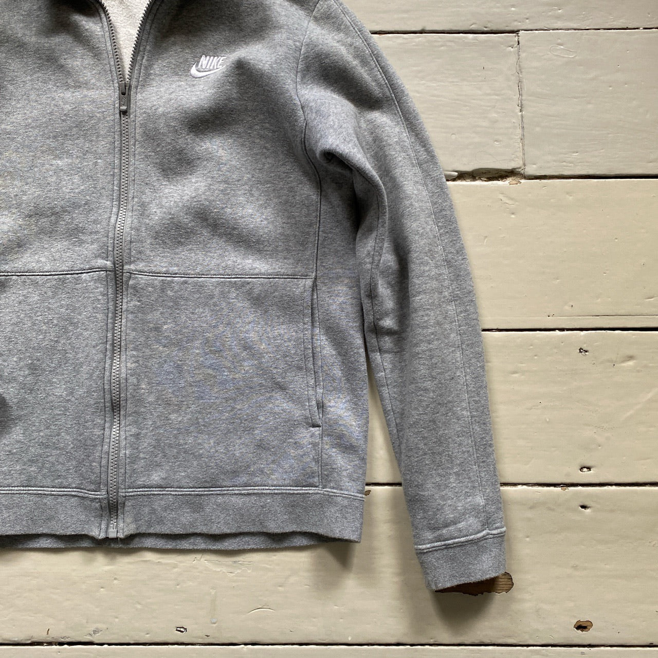 Nike Swoosh Zipper Sweatshirt (Medium)