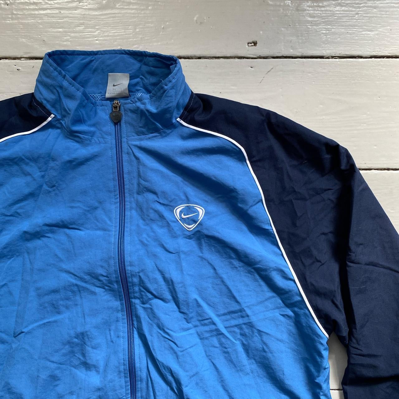 Nike Vintage Blue Tracksuit Shell Jacket (Large)