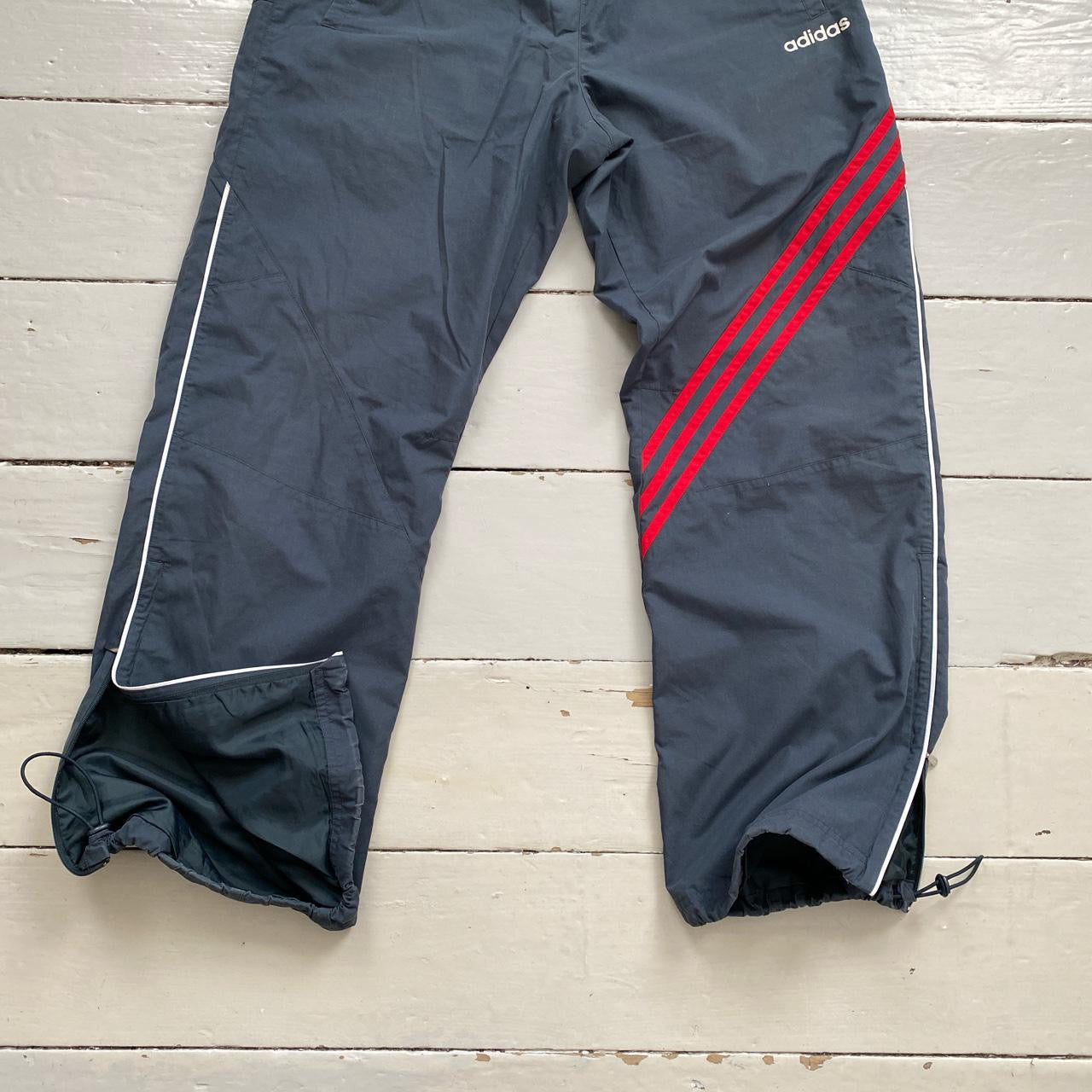 Adidas Grey Shell Bottoms (36W)