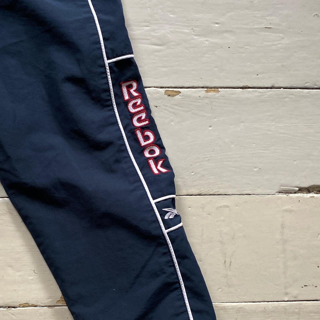 Reebok Spellout Navy Shell Bottoms (Large)