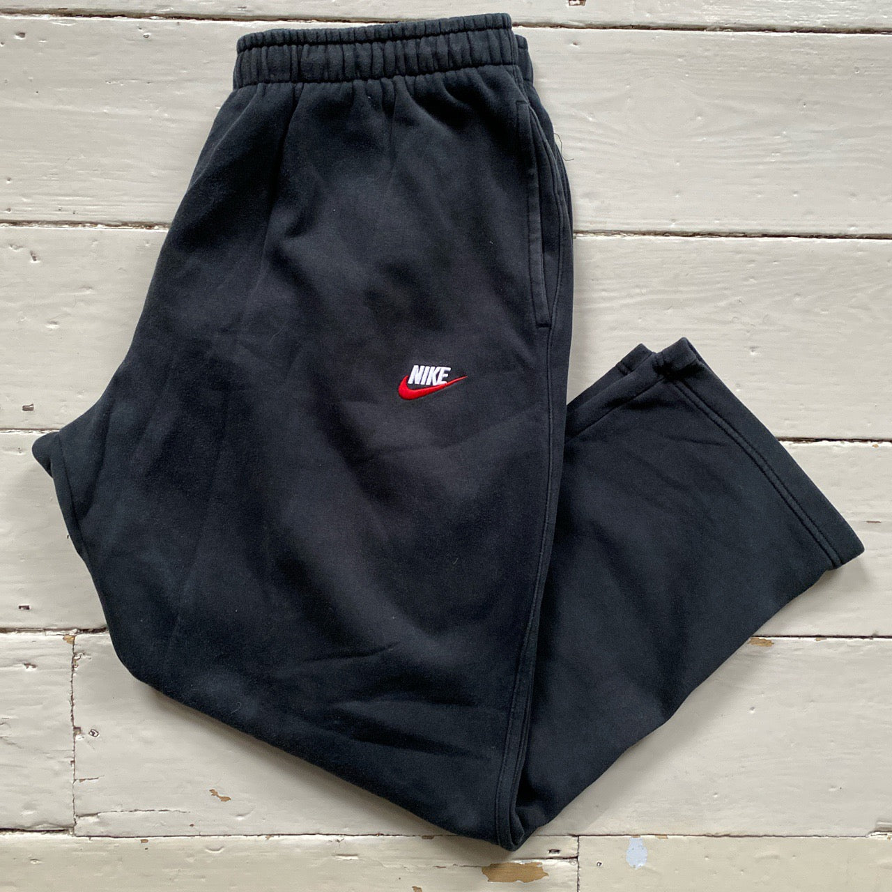 Nike Swoosh Black Joggers (XXL)
