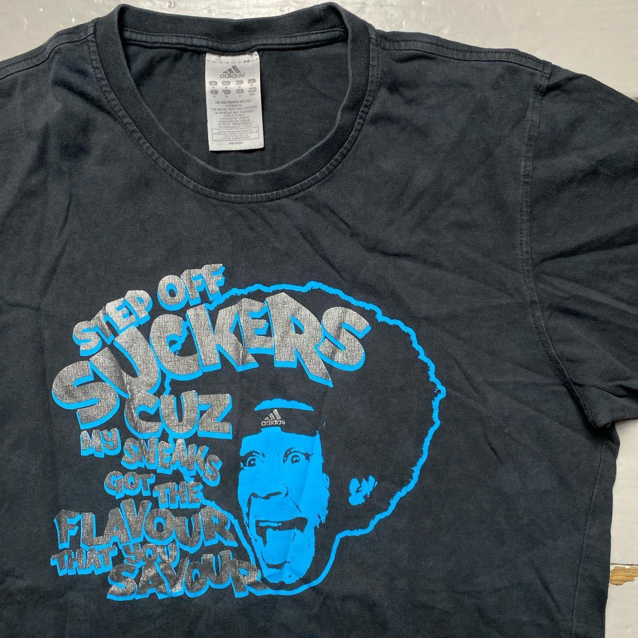 Adidas Afro Vintage T Shirt (Medium)