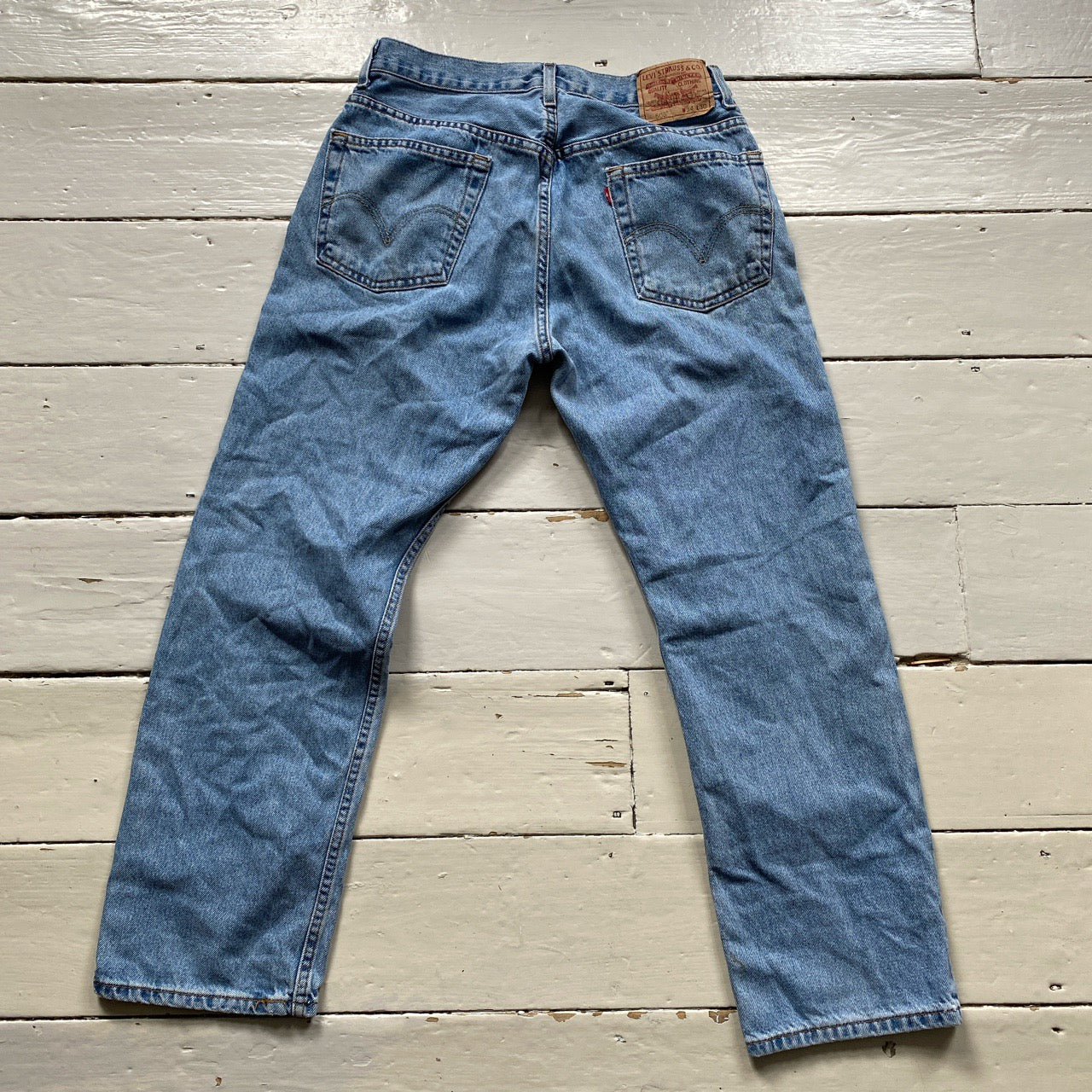 Levis 505 Light Blue Jeans (34/30)