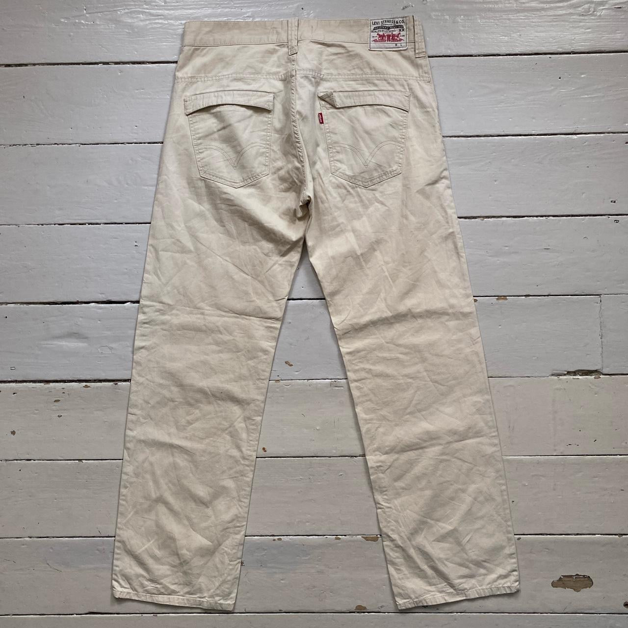 Levis 509 Comfort Cream Jeans (36/34)