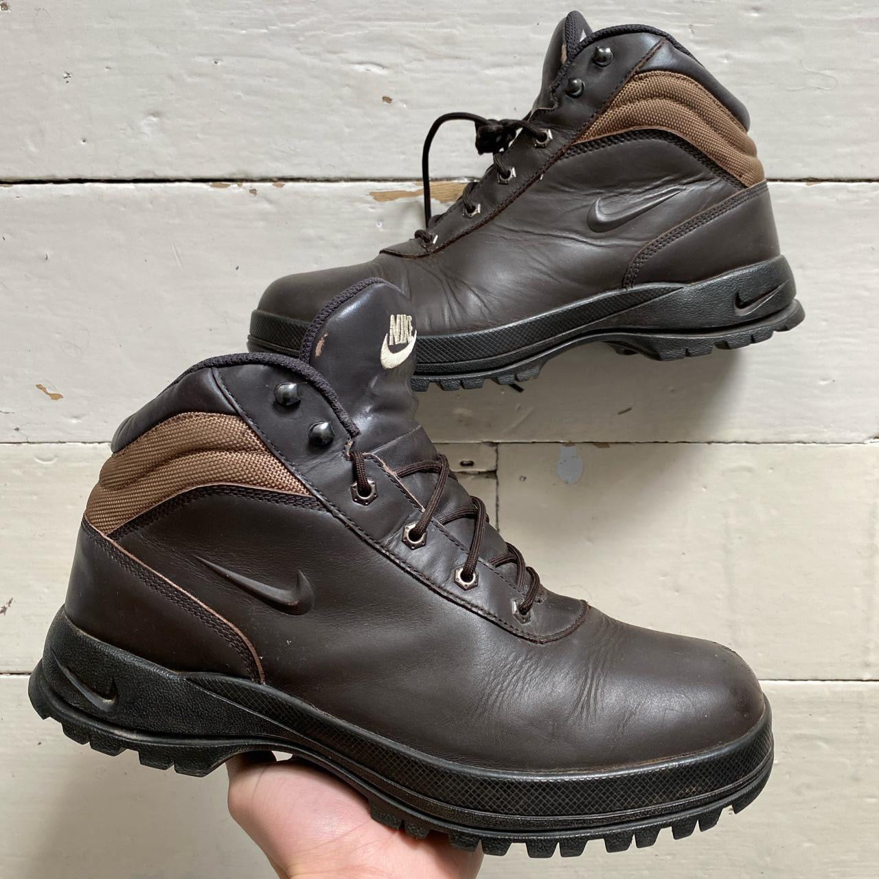 Nike ACG Leather Brown Boot (UK 10)
