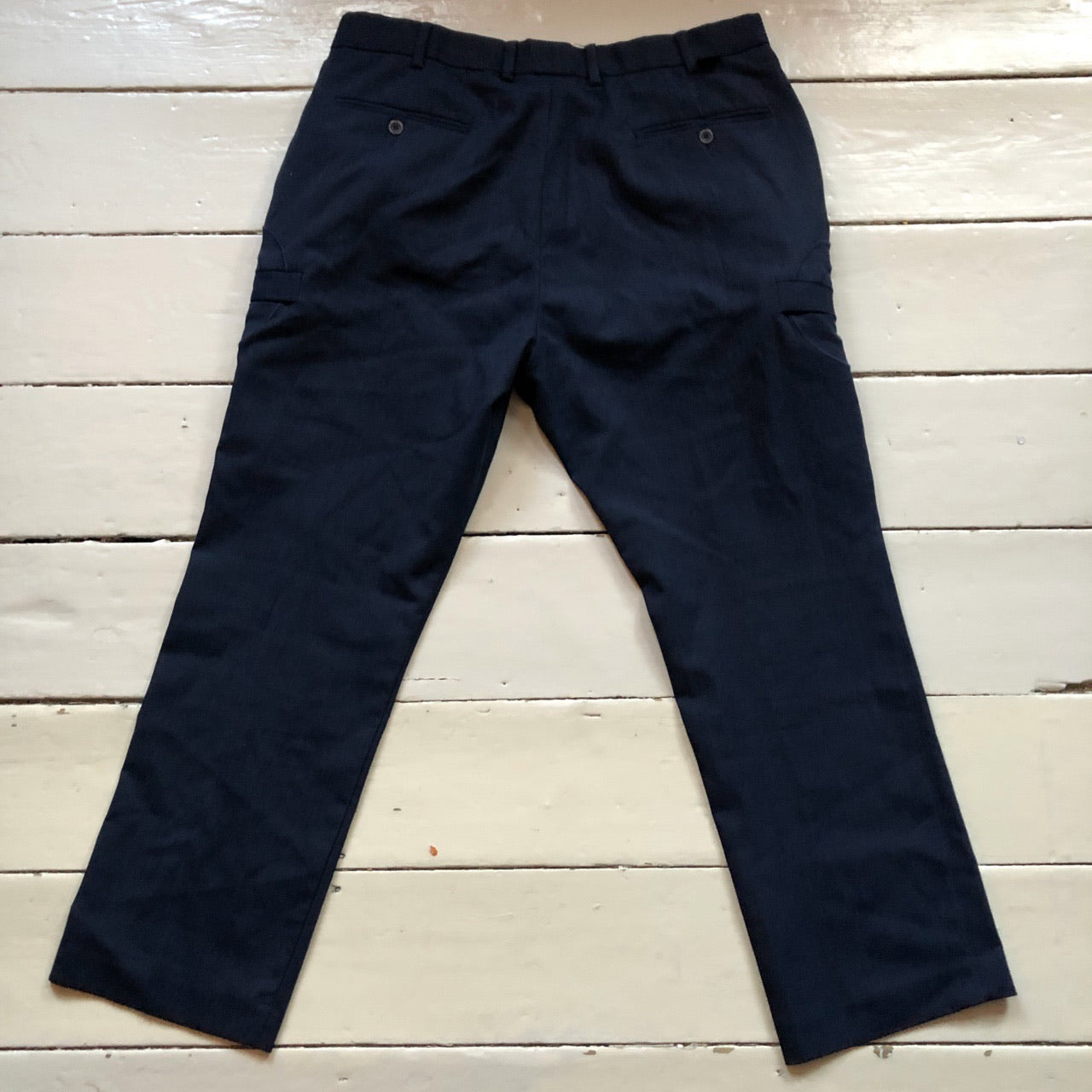 Utility Workwear Navy Trousers (34W)