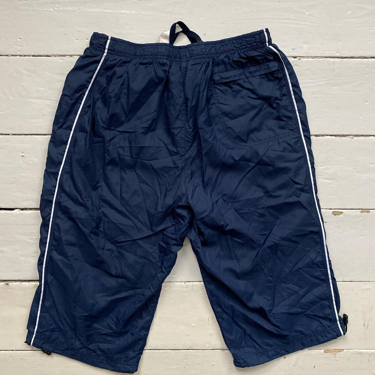 Nike Vintage Shell Shorts Navy (Large)