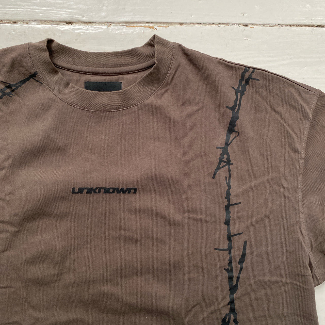 Unknown London Brown T Shirt (Large)