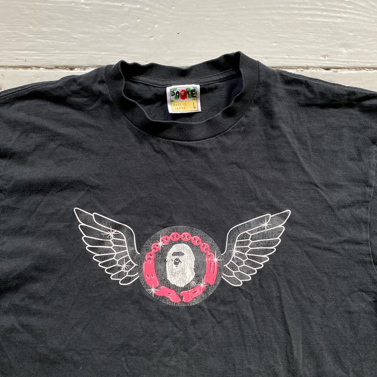Bape Black T Shirt (Large)