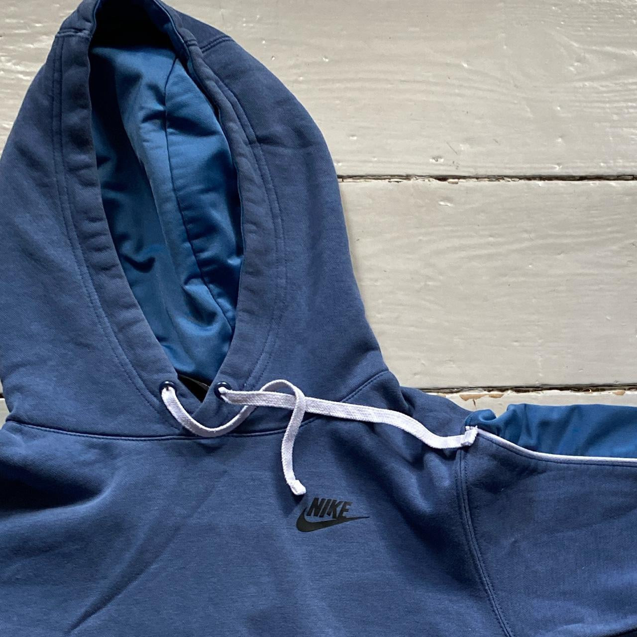 Nike Tech Style Blue Hoodie (XS)