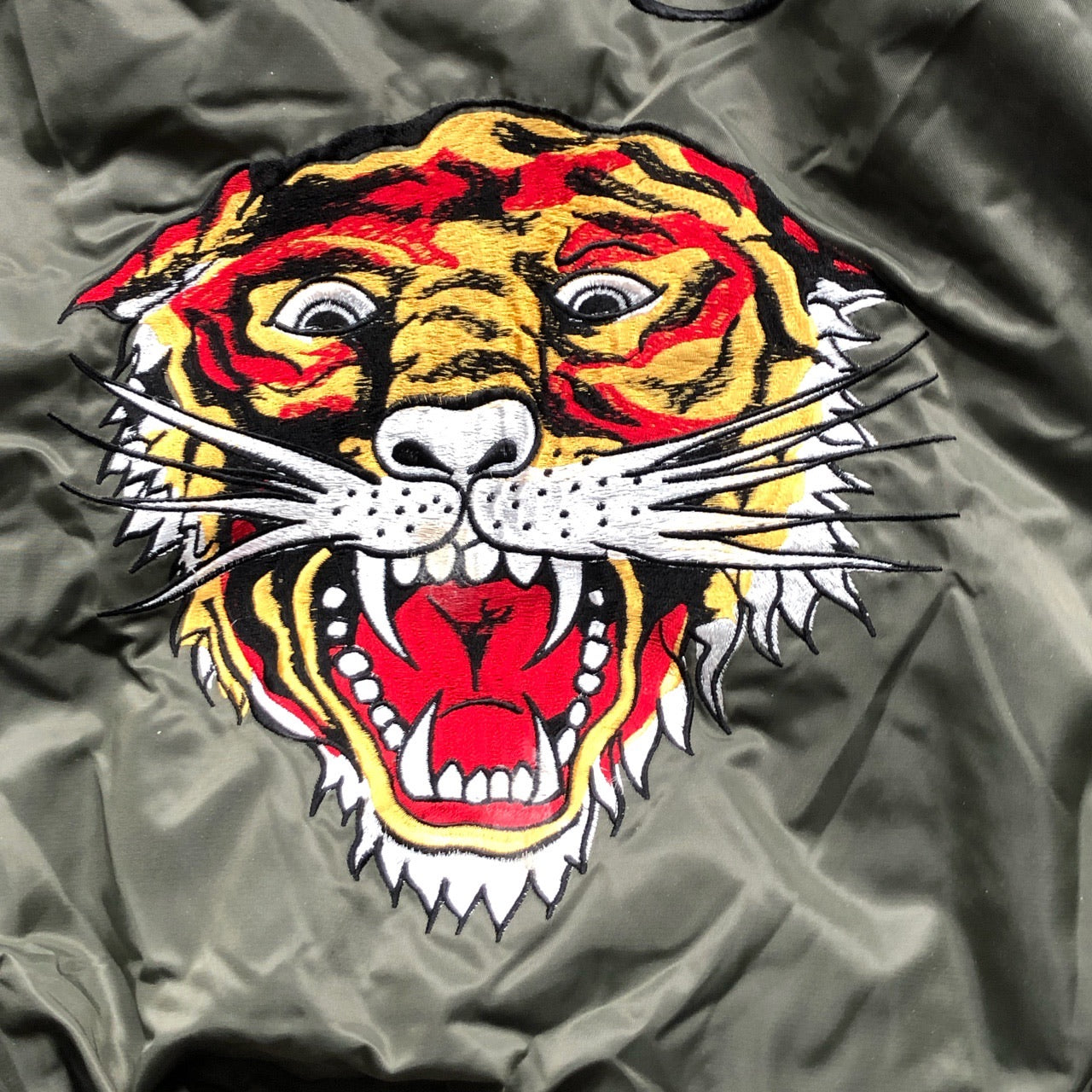 Ed Hardy Tiger Bomber Jacket (Medium)