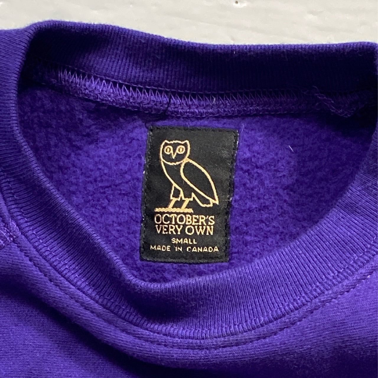 OVO Octobers Very Own Purple Jumper (Small)