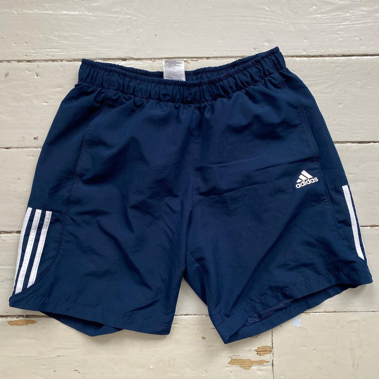 Adidas Navy Shell Shorts (Large)