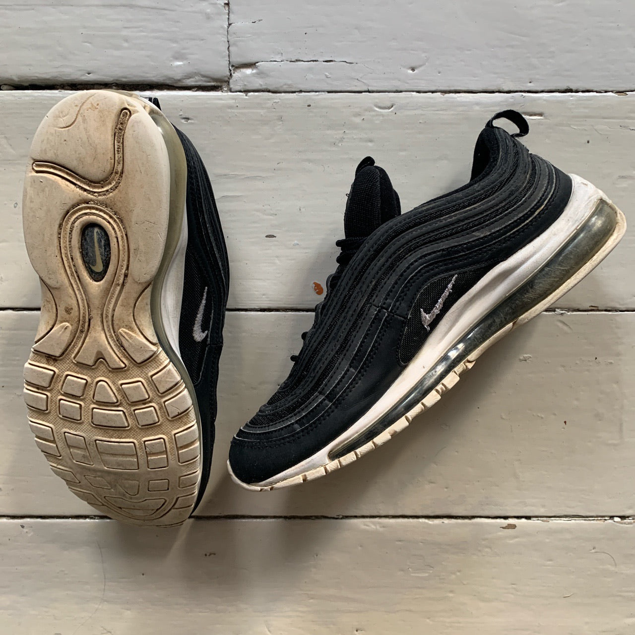 Nike Air Max 97 Black and White (UK 9)