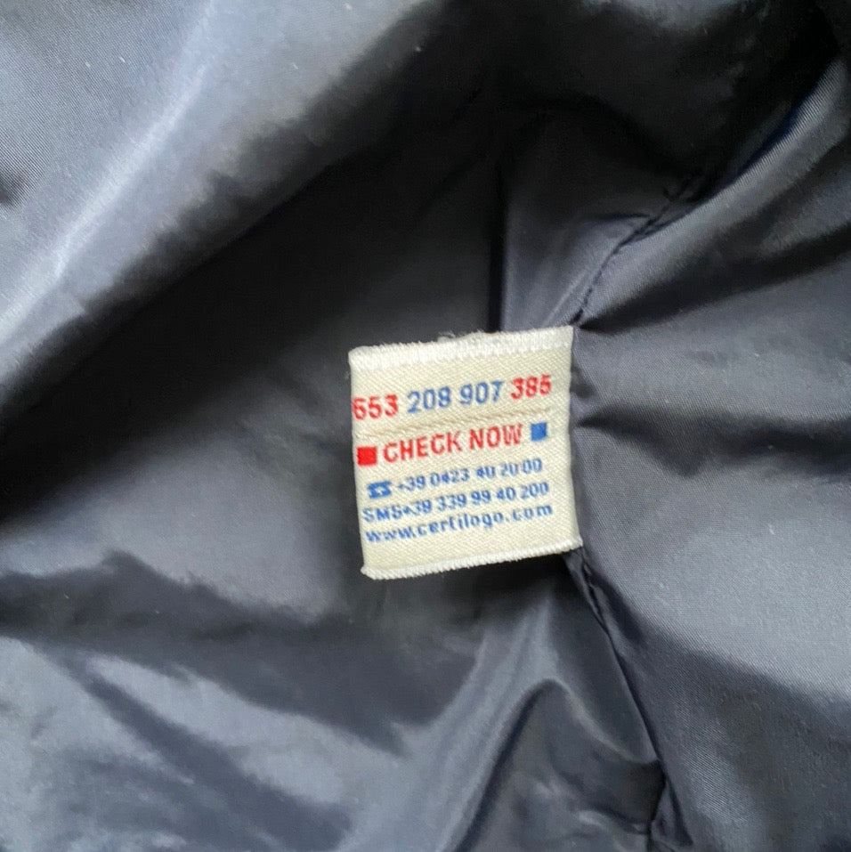 Moncler Navy Lightweight Bomber Jacket (Medium)