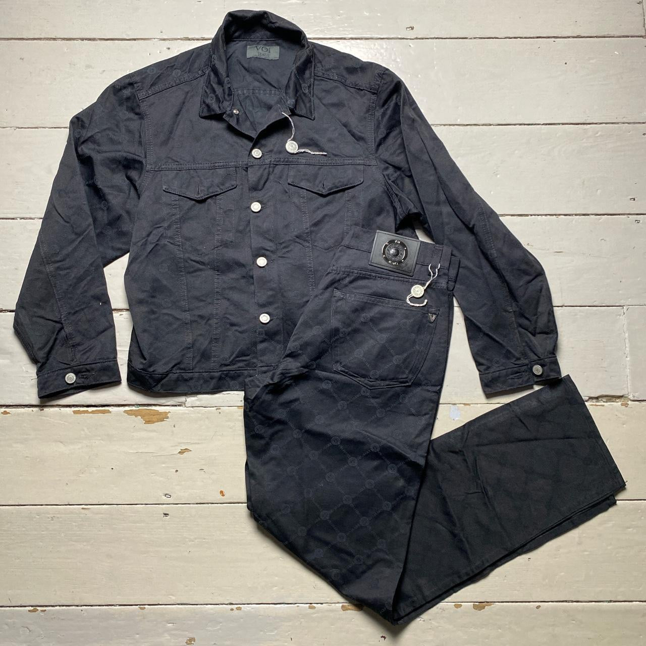 Voi Jeans Vintage Denim Full Suit (Medium)