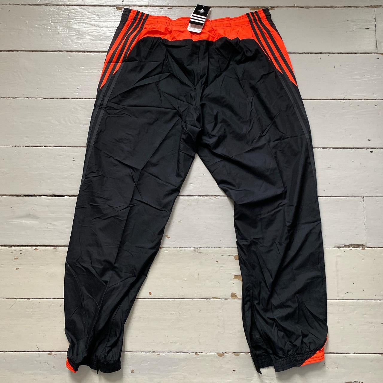 Adidas Black Shell Bottoms (XXL)