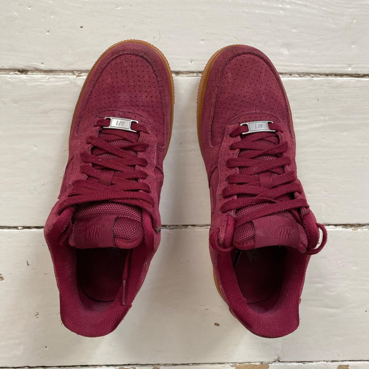 Nike Air Force 1 Burgundy Red (UK 4.5)
