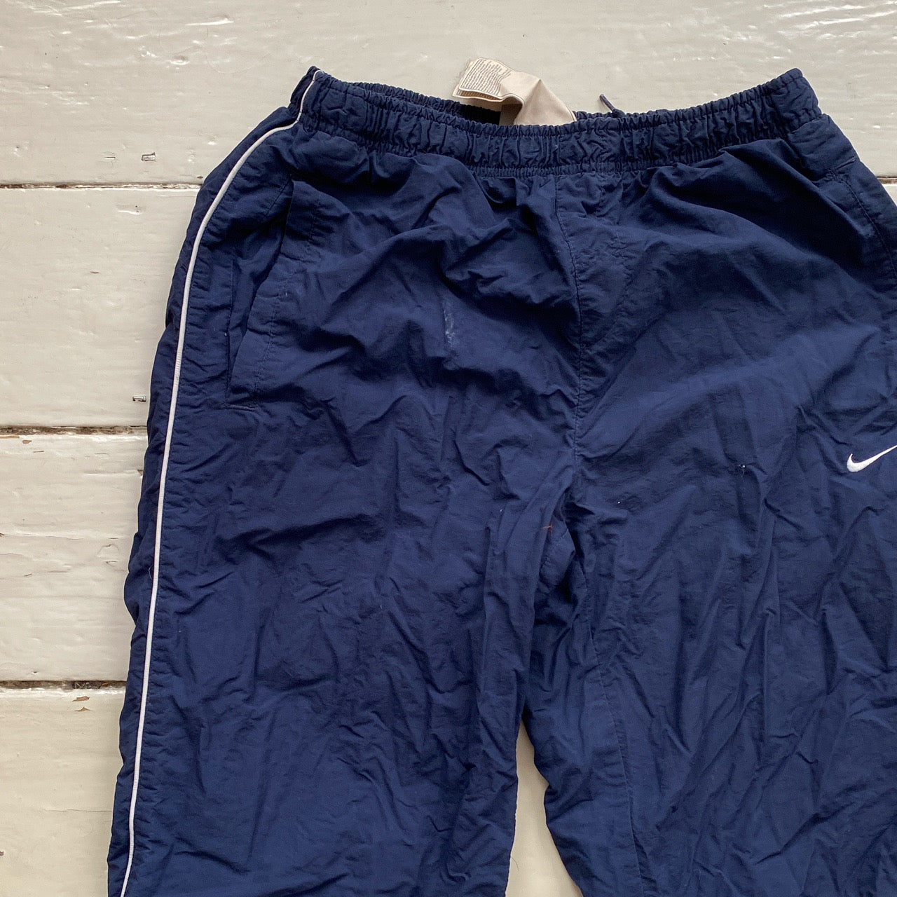 Nike Navy Shell Bottoms (Medium)