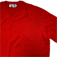 Jaegar Red Lambswool Red Jumper (S)
