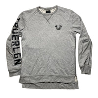 True Religion Grey and Black Jumper (S)