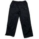 Nike Black and White Swoosh Baggy Trackpant Shell Bottoms (M)