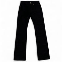 Gucci Vintage Black Brushed Velour Velvet Jeans (30W)