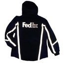 Fedex Windbreaker Reflective Jacket (L)