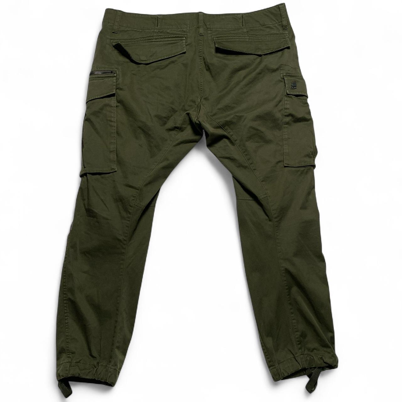 G Star Green Cargo Baggy Trousers (38W)