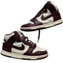 Nike Dunk Brown and White High Top (UK 7)