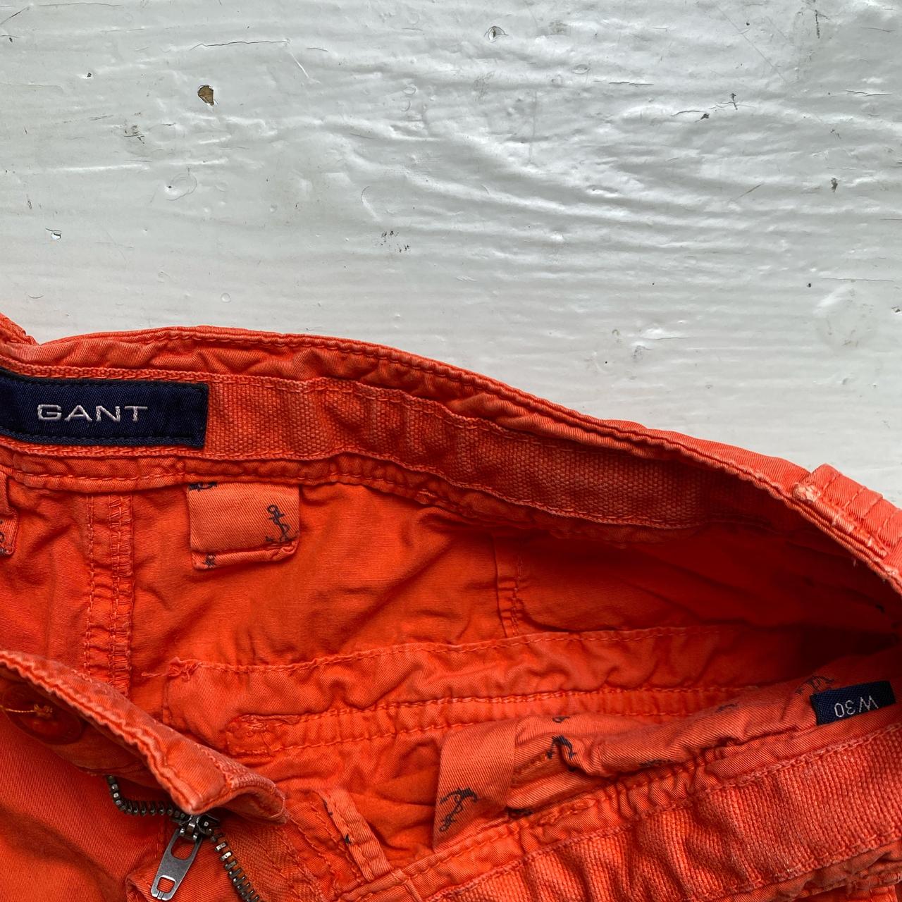 Gant Orange Cargo Shorts