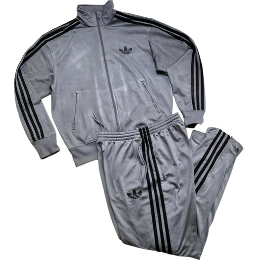 Adidas Originals SST Chile Grey and Black Tracksuit (S)