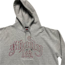 Shady Eminem Slim Shady Clothing Grey and Red Hoodie (L)