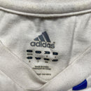Chelsea Adidas Vintage Samsung White Black and Blue T Shirt (S)