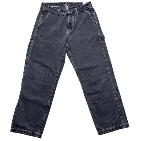 Tommy Hilfiger Patta Carpenter Jeans Grey and White Contrast Stitch (32W)