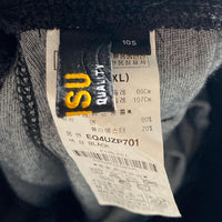 Evisu Black and Gold Velour Tracksuit Bottoms