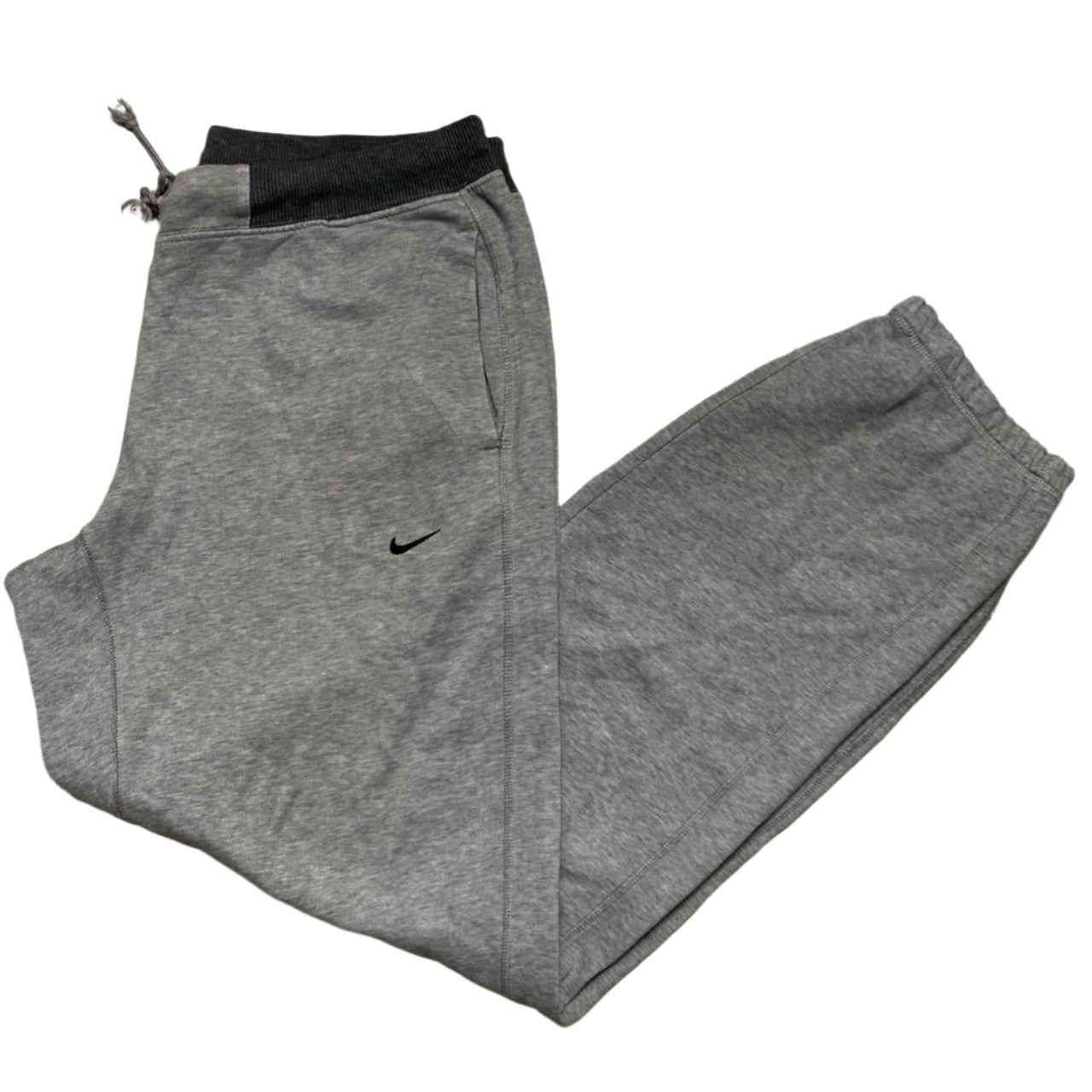 Nike Vintage y2k Grey Two Tone Baggy Joggers (XL)