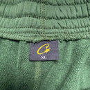 Corteiz Rules The World Green and White Shorts (XL)
