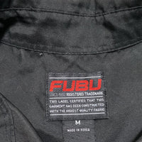 FUBU Vintage 90’s Black Grey and White Long Sleeve Shirt (M)