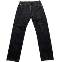 Levis 501 Vintage Grey Baggy Jeans (W 36)