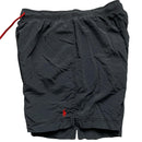 Polo Ralph Lauren Black and Red Swim Trunk Shorts (S)