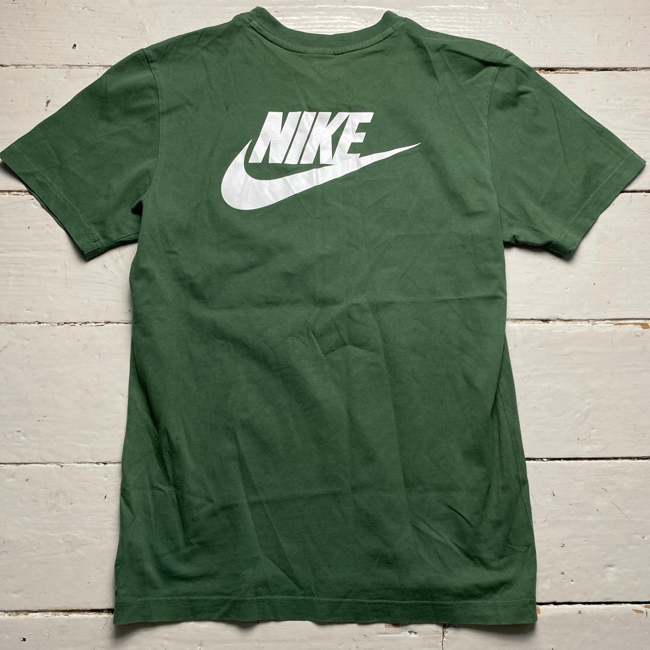 Hawkins High School Nike Stranger Things Green and White T Shirt