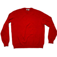 Jaegar Red Lambswool Red Jumper (S)